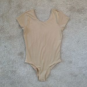 Tan Fashion Nova Bodysuit